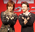 『ウォンテッド』主演ジェームズ・マカヴォイとDAIGOが"激アツ"ポーズ!