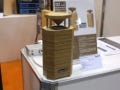 Inter BEE 2008 - 家庭や小規模スペース向けスピーカーを展示する田口製作所