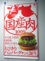 やっぱり高級路線? - モスバーガー、国産肉100%のハンバーガーを発売