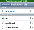 iPhoneでWeb会議に参加できる「Cisco WebEx Meeting Center」