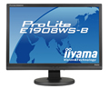 マウス、iiyamaブランドのWSXGA+対応19型液晶「ProLite E1908WS-B」