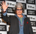 ジョニー・デップ来日会見「作品見ていないんだけど、かなりの評判らしい」