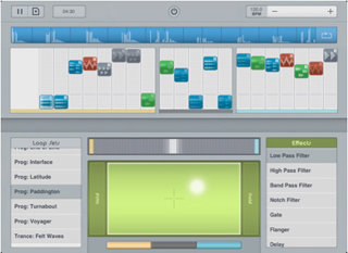 エレクトロミュージック制作に適した音楽アプリ「Looptastic HD」発売