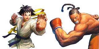 『スーパーストリートファイターIV』、まこと VS ディージェイの対戦動画