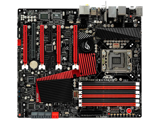 ASUS、X58搭載プロ仕様のOC特化ハイエンドATXマザー「Rampage III Extreme」