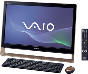 ソニー、ダブル長時間録画3波チューナー採用の24型ボードPC「VAIO L」