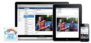 アップル、MobileMeを刷新 - メール新版、"iPhoneを探す"アプリ登場