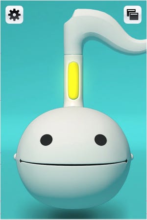 人気音楽ガジェットのオタマトーンをアプリ化した「Otamatone」発売