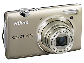 ニコン、夜景撮影機能を進化させたデジタルカメラ「COOLPIX S5100」を発表