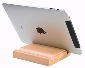 OTAS、木目調デザインのiPad用スタンド「iPad用Wood Stand」