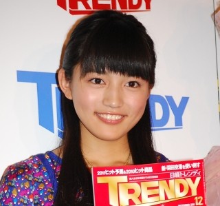 川口春奈、日経トレンディが選ぶ"今年の顔"に