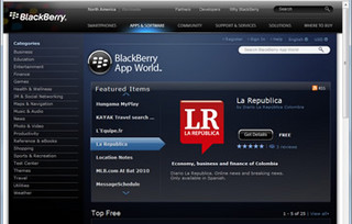 「BlackBerry App World 2.0 Desktop Storefront」を使ってPC経由でアプリをインストール