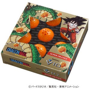 集める前から7個そろってる! ドラゴンボールを再現したゴルフボール発売