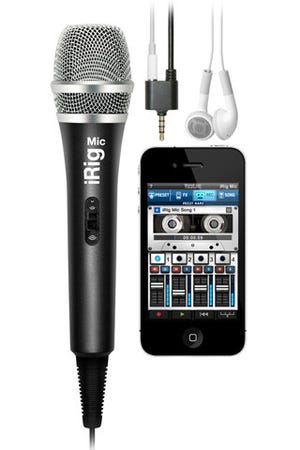 iPhone/iPad用のモバイルコンデンサーマイクロフォン「iRig Mic」発表