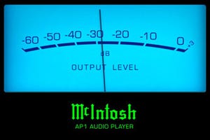 mcintosh、iPhone用無料アンプメーター「McIntosh AP1 Audio Player」提供