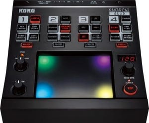 KORG、ダイナミックエフェクトプロセッサー「KAOSS PAD QUAD」を発表