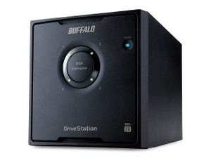 バッファロー、USB 3.0とRAIDに対応した4ドライブ搭載の外付け型HDD