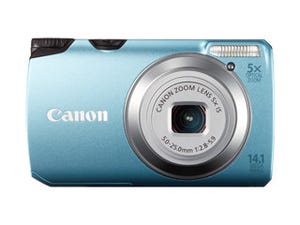 光学5倍ズームのスタイリッシュモデル「PowerShot A3200 IS」--キヤノン