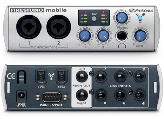 XMAXクラスAプリアンプ搭載のPresonus製オーディオIF「FireStudio Mobile」