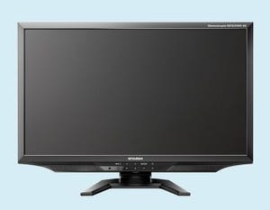 三菱電機、偏光方式の3D表示に対応した23型ワイドIPS液晶ディスプレイ