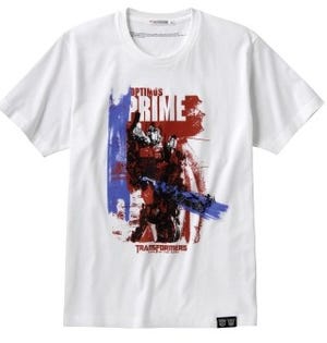 映画『トランスフォーマー』とユニクロがTシャツでコラボ!