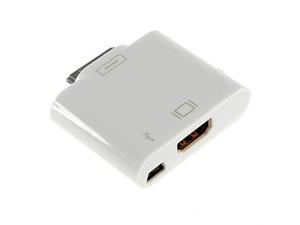 iPhone 4/iPad/iPad2対応のHDMI変換アダプタ「DN-IPDH-C」 - 上海問屋