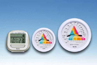 タニタ、危険段階が一目で分かる簡易熱中症指数計3機種を発売