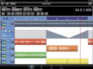 高品位なiPad用12トラックマルチレコーダーアプリ登場