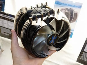 COMPUTEX TAIPEI 2011 - ZALMAN、CNPS9000を彷彿とさせる本気の球形CPUクーラー「CNPS12X」