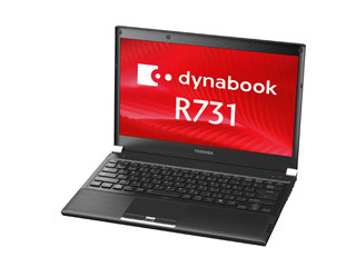 東芝、「dynabook R731」などビジネスノート5機種 - ピークシフト機能搭載