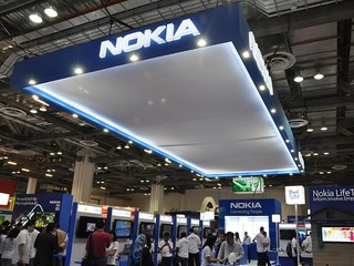 CommunicAsia 2011 - 最新スマートフォン「N9」を中心に展示するNokia