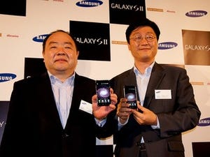 初日の販売台数は「GALAXY Sの2倍以上」 - サムスンがGALAXY S IIを使ったキャンペーンを紹介