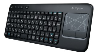 ロジクール、大型タッチパッドが一体となったワイヤレスキーボード