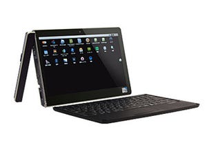 KOUZIRO、キーボード付10.1型タブレット - Windows 7/Androidモデルを用意