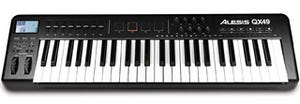 ALESIS、49鍵USB-MIDIキーボード・コントローラ「QX49」発売