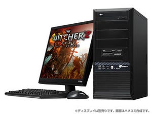 ドスパラ、アクションRPG『ウィッチャー2』推奨のi7-2600K搭載デスクトップ