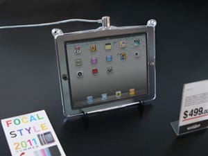 フォーカルポイント、鍵付きワイヤーロックを搭載したiPad 2用ケース