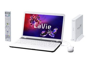 NEC、「LaVie S」秋冬モデルでワイヤレスTV対応エントリー機追加