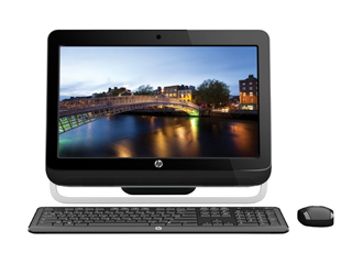 日本HP、液晶一体型PC「HP Omni」冬モデル - エントリー機で新デザイン採用