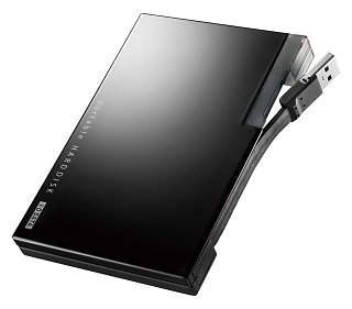 アイ・オー・データ、USB 3.0対応外付け型ポータブルHDDに1TBモデルを追加