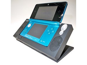 上海問屋、ニンテンドー3DS用のスタンド付きスピーカー