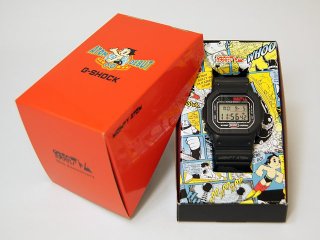 カシオ、"アトム"のデビュー60周年を記念した1000本限定のG-SHOCK