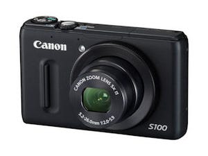 キヤノン、1/1.7型CMOSや「DIGIC 5」、F2.0レンズ搭載の「PowerShot S100」