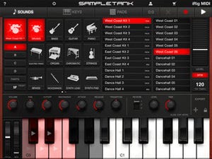 IK Multimedia、iPadにネイティブ対応した「SampleTank」をリリース