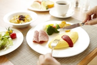 出張先だと朝食しっかり派が増える?