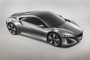 ホンダ、「NSXコンセプト」を国内初公開 - ショールームで一般公開も