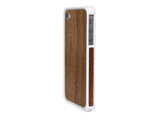 KODAWARI、iPhone 4S/4用バンパー「Alloy×Wood」に新色のホワイトを追加