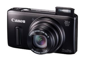 キヤノン、厚さ32.7mmで20倍ズームレンズとGPSを搭載する「PowerShot SX260 HS」