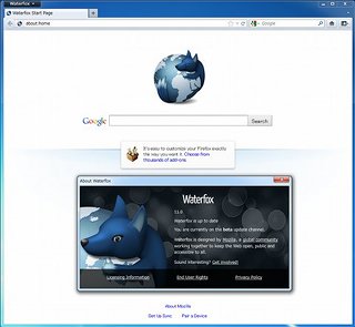 世界のブラウザから - 64ビット版ブラウザ「Waterfox」を試す