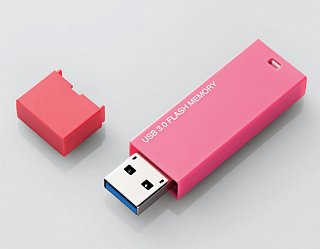 エレコム、セキュリティソフトが付いたUSB 3.0対応のUSBメモリ